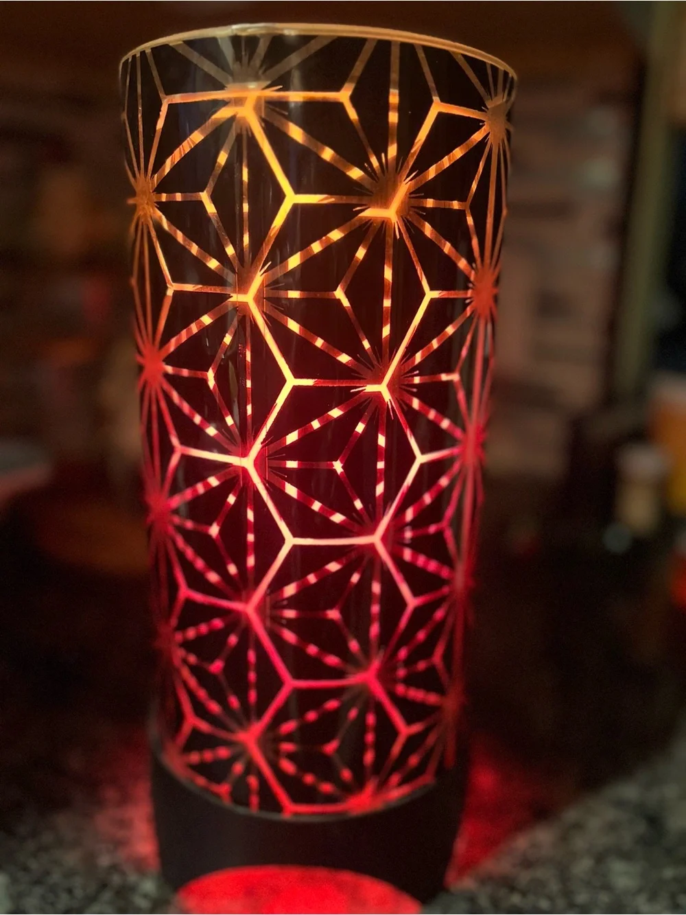Rare Vintage 1960s-1970s Psychedelic Motion Lamp~MCM~Starburst~Spinning Lamp